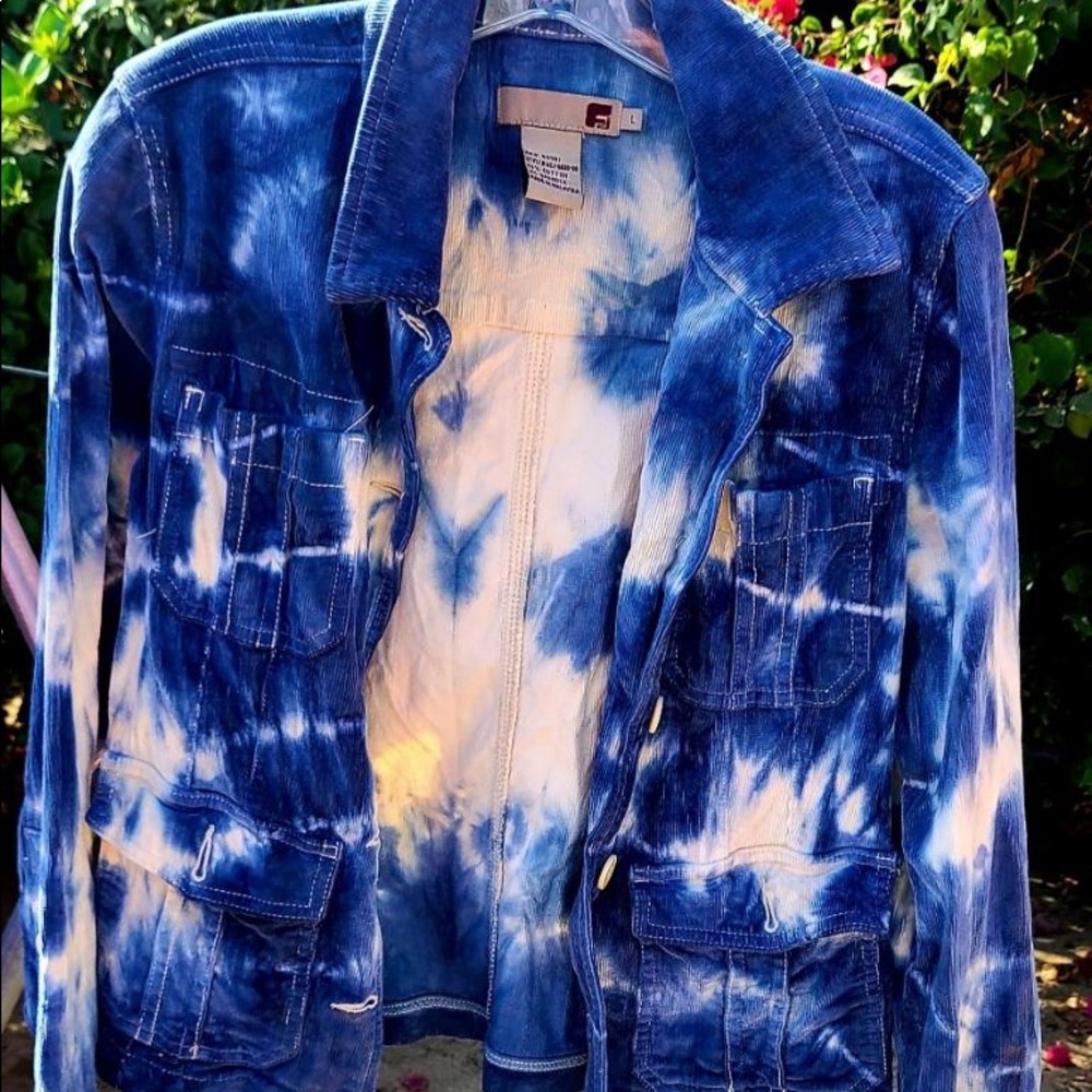 Tie dye jacket